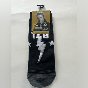 Elvis Presley Low Cut Socks Fits Men’s Shoe Size 7-12